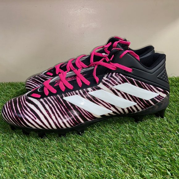 Men\'s Adidas Freak 20 Zebra Football Cleats Pink Multicolor EF8710 Size 14 NEW main image 11